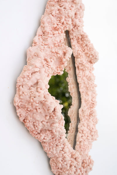 1 of 1 Botryoidal mirror pink small-Elissa Lacoste-APOC STORE