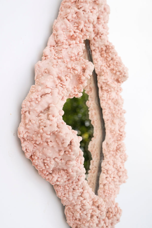 1 of 1 Botryoidal mirror pink small-Elissa Lacoste-APOC STORE