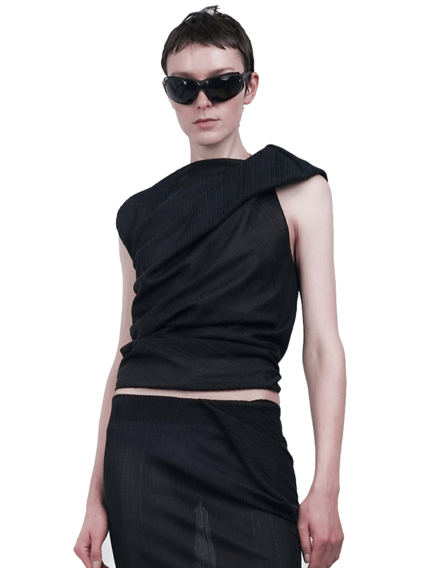 DRAPED TOP-Sia Arnika-APOC STORE