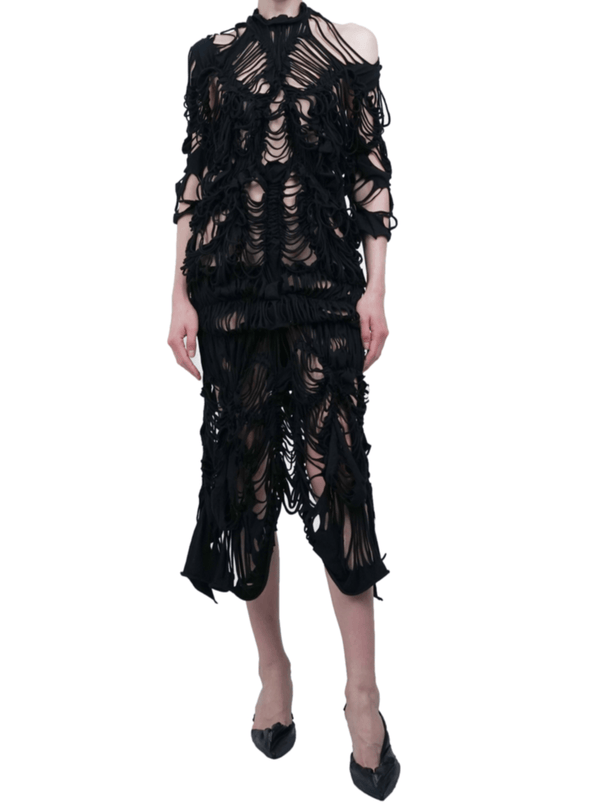 CUT EVENING DRESS-Sia Arnika-APOC STORE