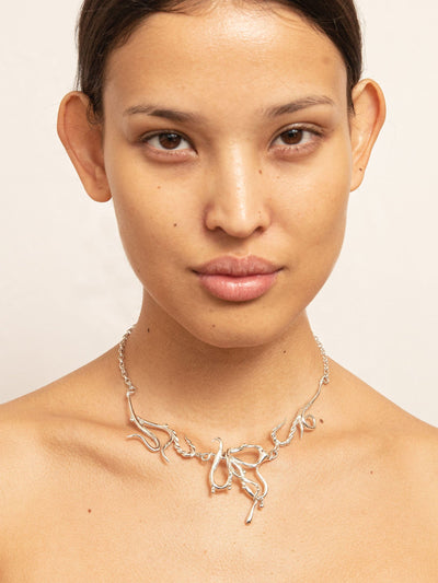 Silver Swamp Necklace-Freya Douglas Ferguson-APOC STORE
