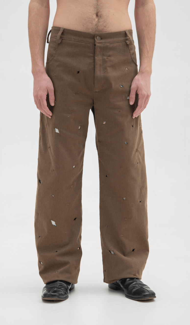 INSIDE OUT TROUSERS-GARBAGE CORE-APOC STORE