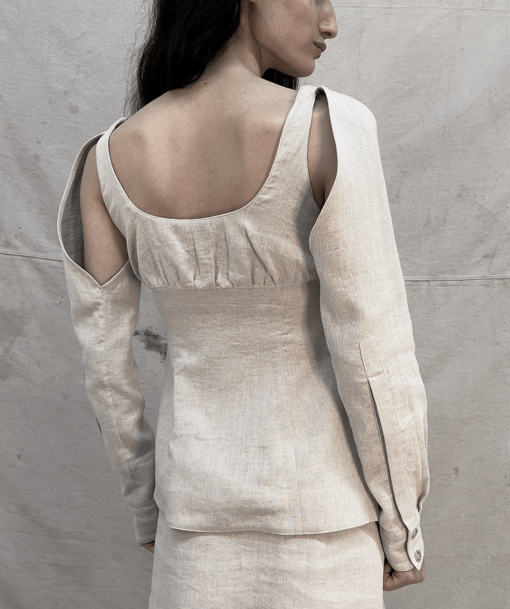 LS KINKSHAME HEATHCLIFF CHEMISE-Elena Velez-APOC STORE