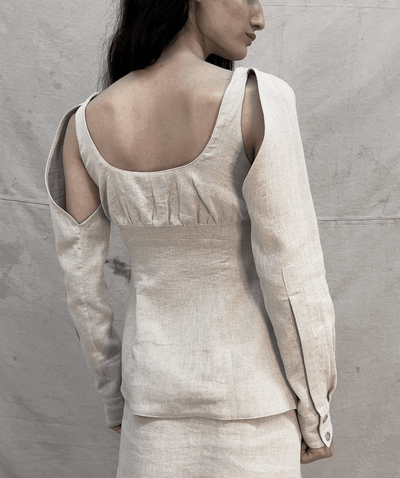 LS KINKSHAME HEATHCLIFF CHEMISE-Elena Velez-APOC STORE