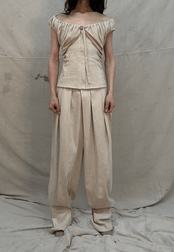ASYMMETRIC TROUSERS PRIMER-Elena Velez-APOC STORE