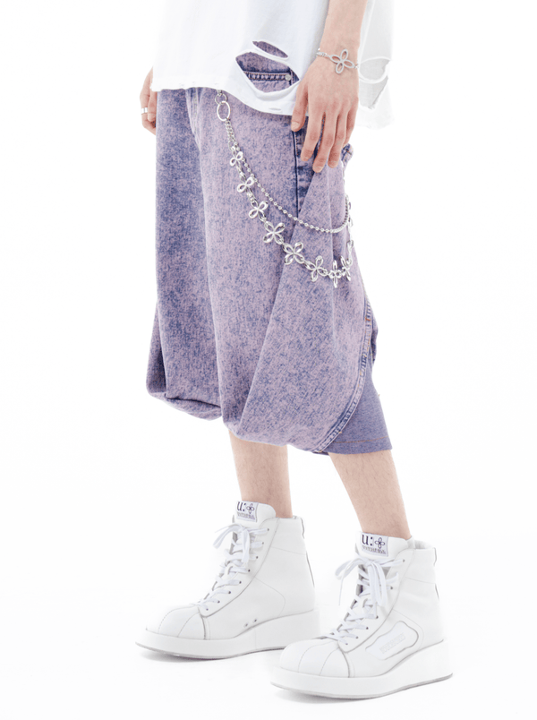 Surgery Bermuda Folding Pants 'Pink'-Surgery-APOC STORE