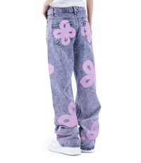 surgery painted clover jeans 'pink denim'-Surgery-APOC STORE