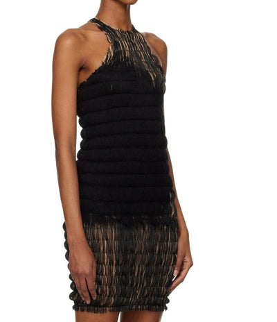 Felted Dot Handwoven Dress-Constanca Entrudo-APOC STORE