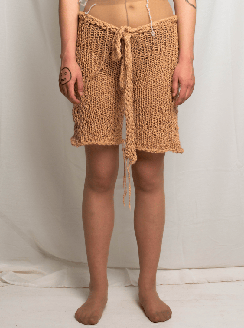 Knit Cotton Short-VAISSEAU-APOC STORE