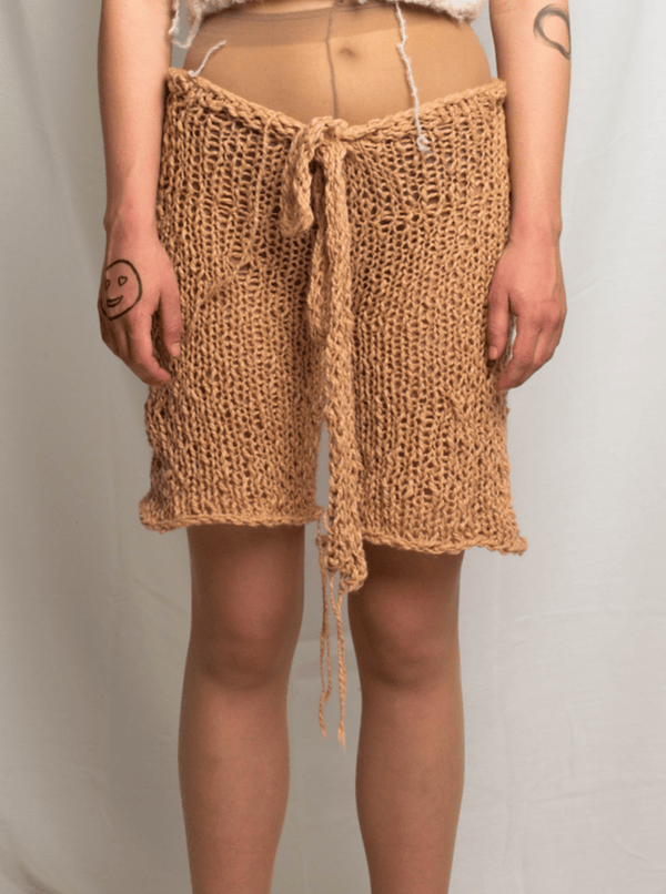 Knit Cotton Short-VAISSEAU-APOC STORE