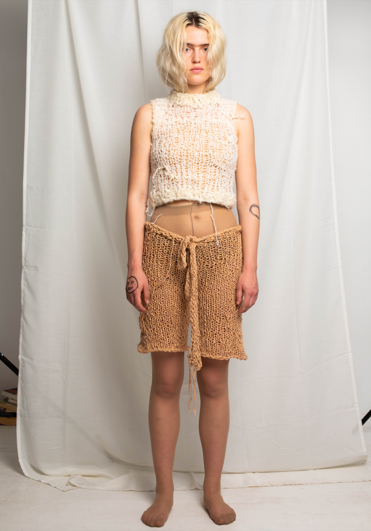 Knit Cotton Short-VAISSEAU-APOC STORE