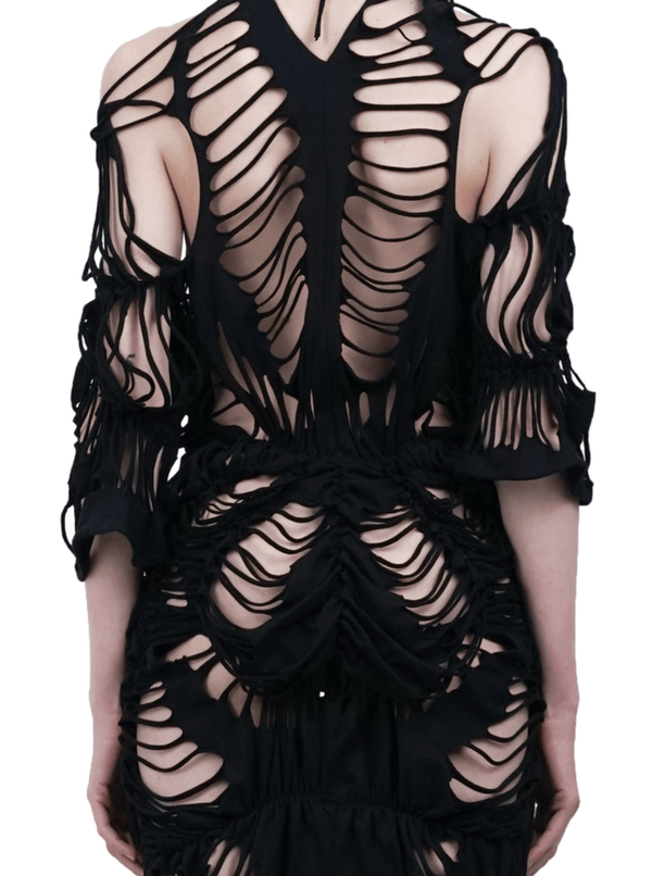 CUT EVENING DRESS-Sia Arnika-APOC STORE