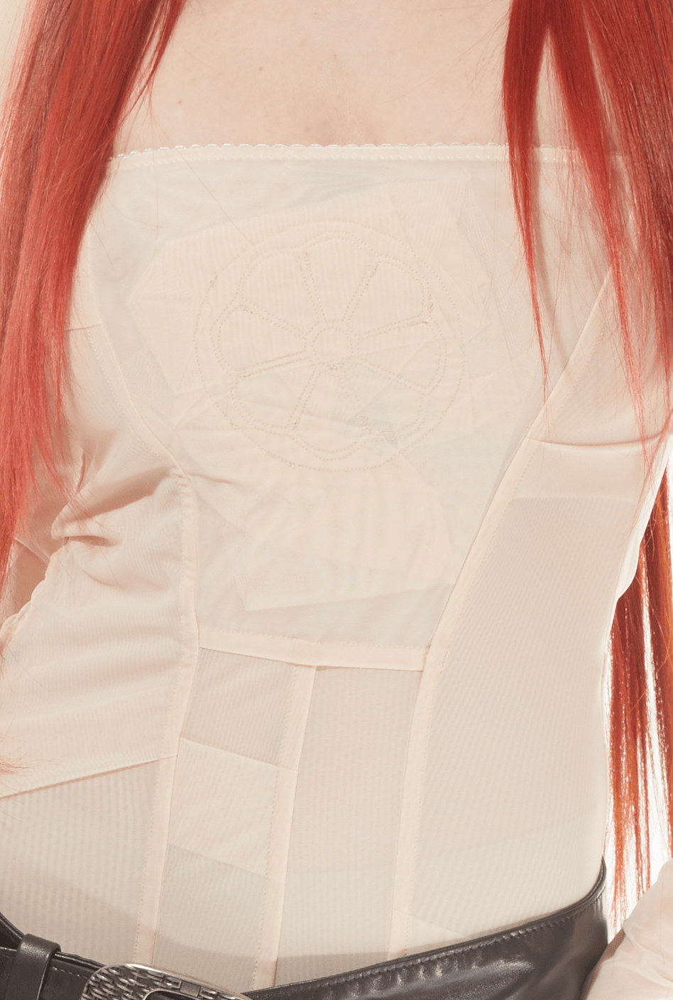 Draped off shoulder dress-Nastyamasha-APOC STORE