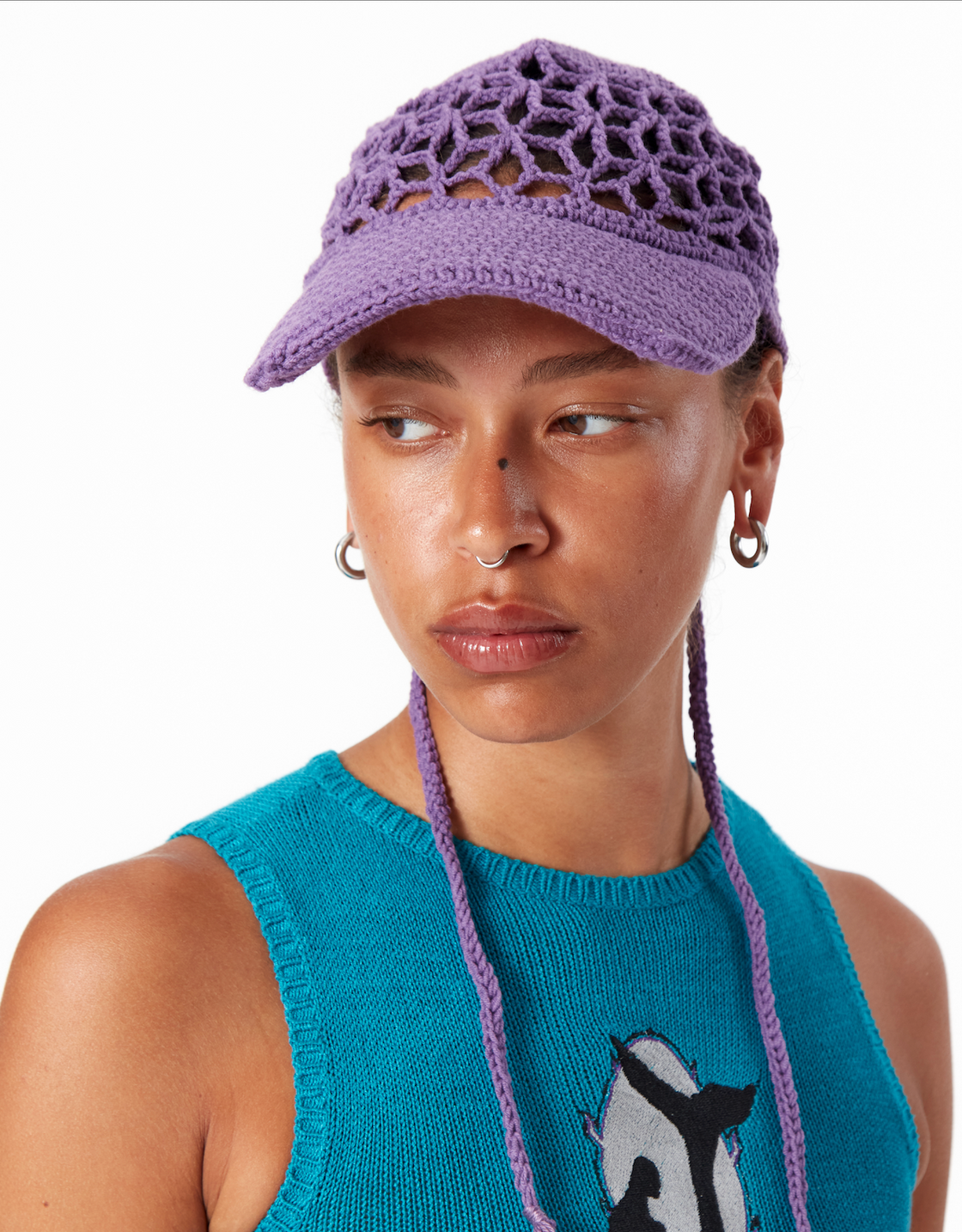 帽子 Supreme Crochet Edge Hat Supreme Crochet Edge Hat Black - SS23 - US