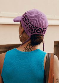 Mesh Crochet Cap-Soji Solarin-APOC STORE