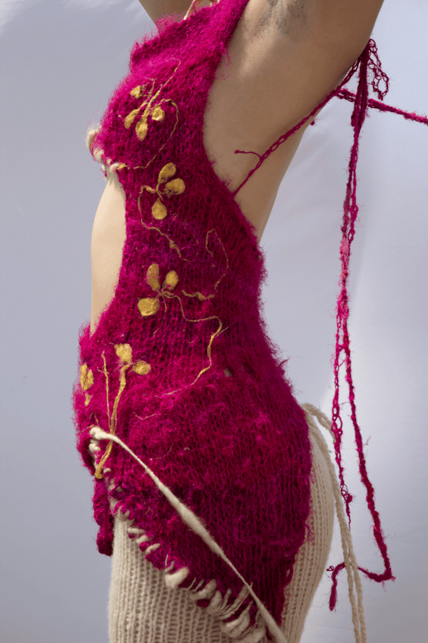 1 of 1 Golden Garden Top-GRACE GUI-APOC STORE