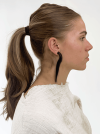 LEECH EARRINGS STRAIGHT (pair)-Puer Parasitus-APOC STORE