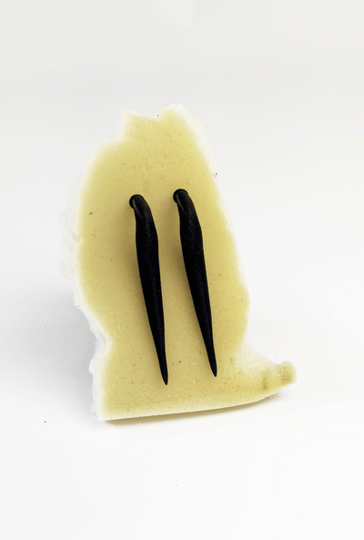 LEECH EARRINGS STRAIGHT (pair)-Puer Parasitus-APOC STORE