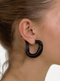 LEECH EARRINGS CURL (pair)-Puer Parasitus-APOC STORE