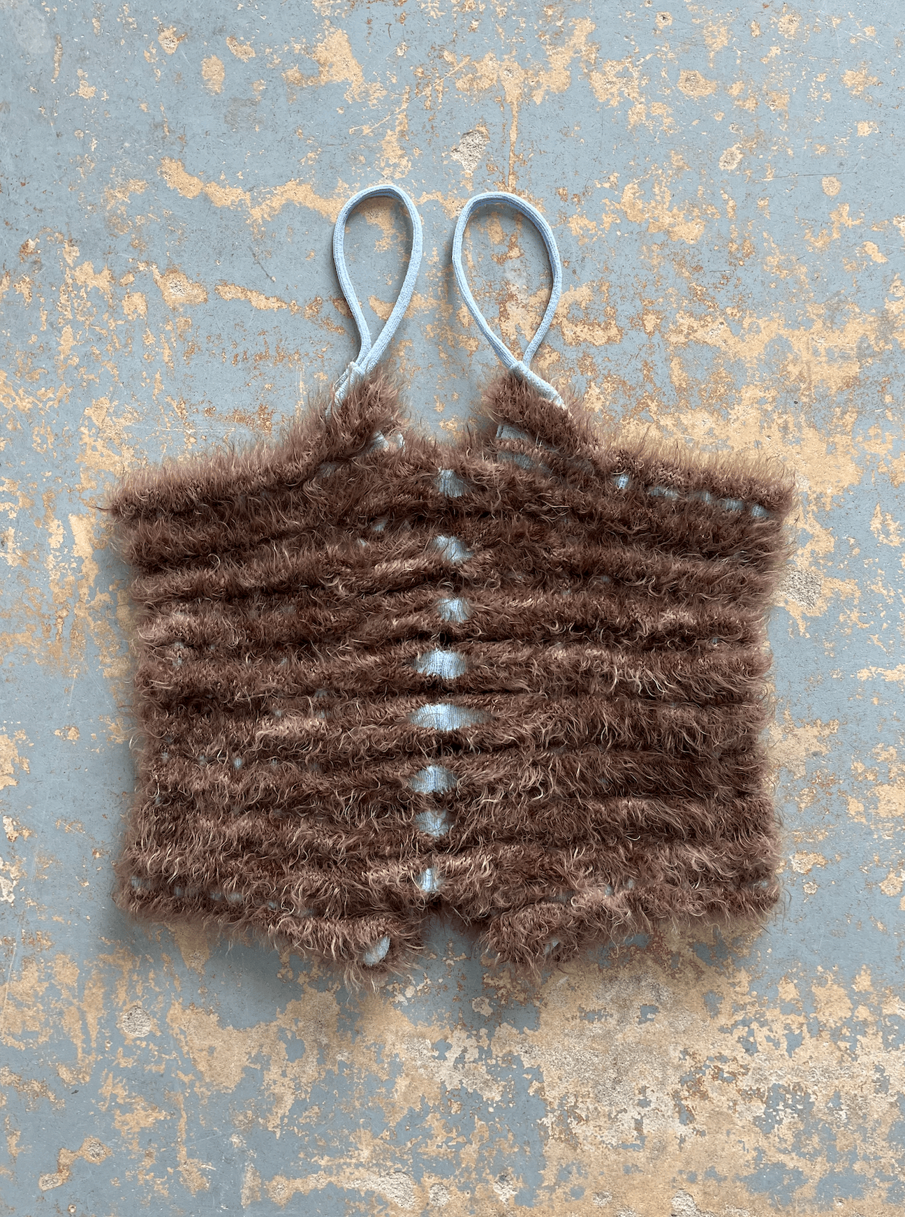 Reversible Caterpillar Top Blue Gray-deparel-APOC STORE