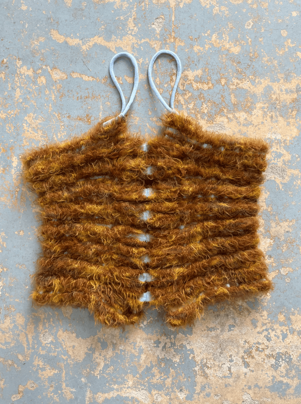 Reversible Caterpillar Top Burnt Orange-deparel-APOC STORE