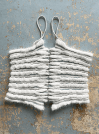 Reversible Caterpillar Top Snow White-deparel-APOC STORE