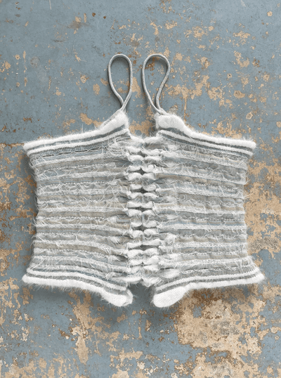 Reversible Caterpillar Top Snow White-deparel-APOC STORE