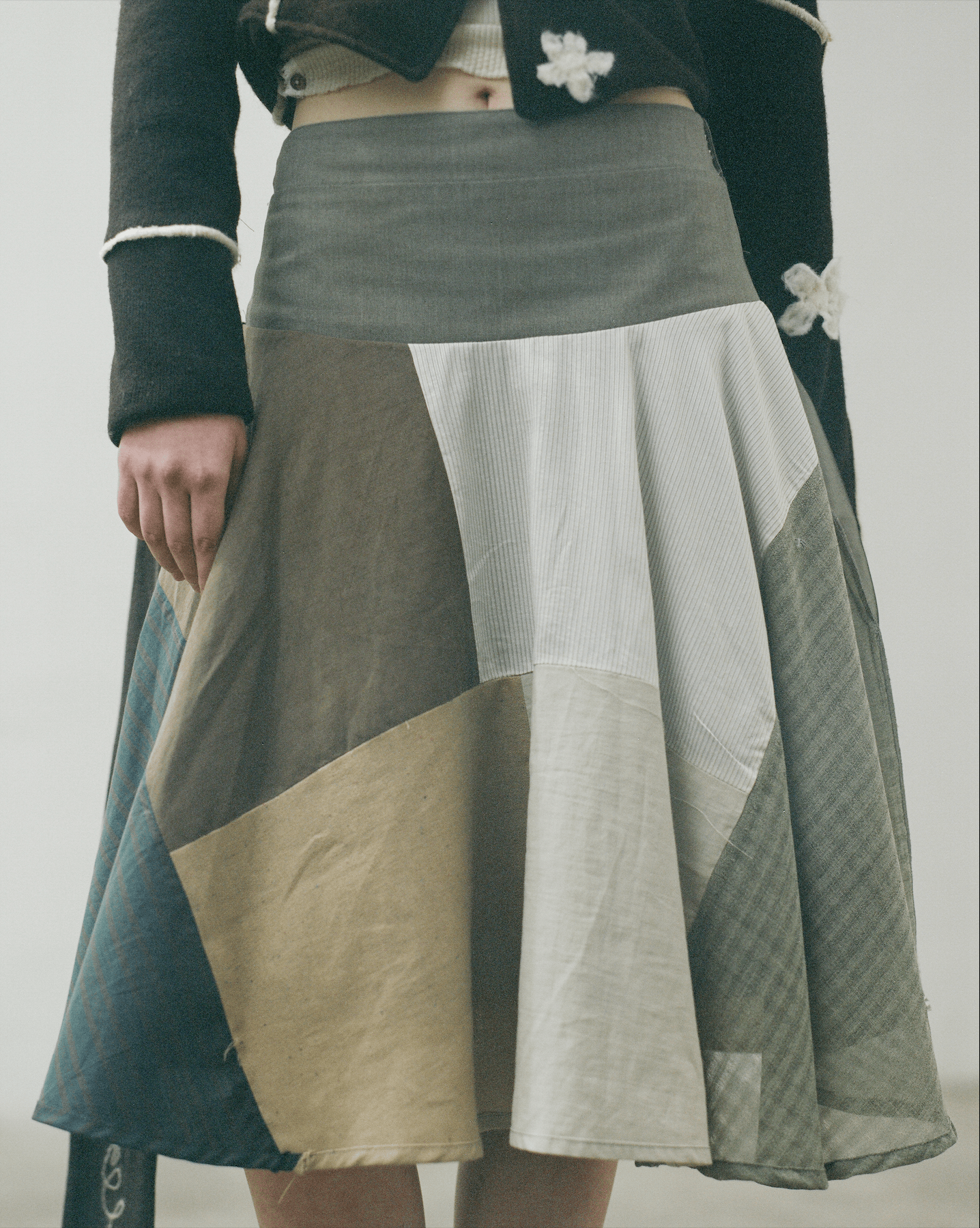 3D STRIPES SKIRT-GARBAGE CORE-APOC STORE