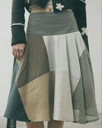 3D STRIPES SKIRT-GARBAGE CORE-APOC STORE