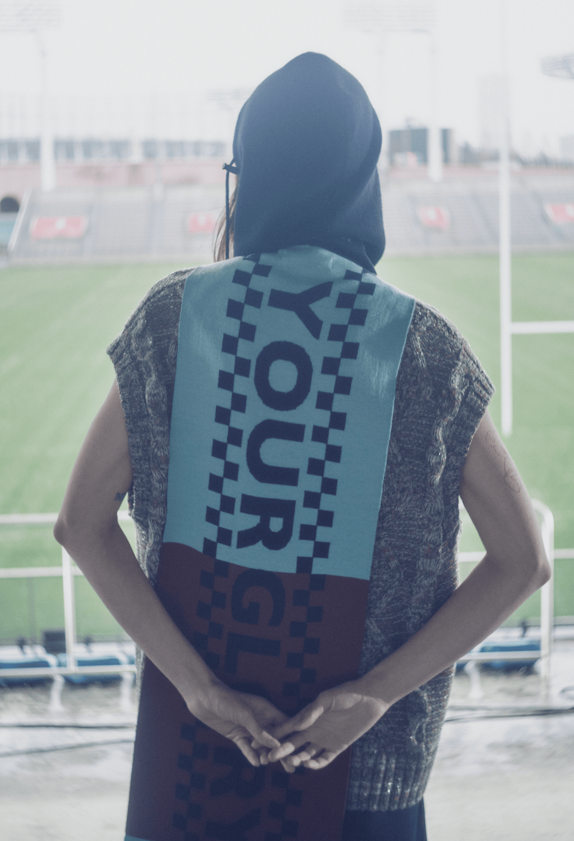 Hooligan Balaclava Scarf Blue-Cognomen-APOC STORE