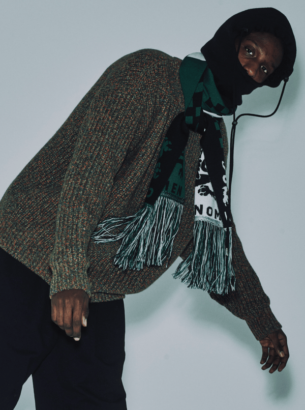 Hooligan Balaclava Scarf Green-Cognomen-APOC STORE