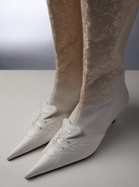 IM HLFT White Boots-Invasive Modification-APOC STORE