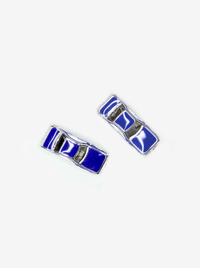 Traffic Jam Earrings Bue-Marland Backus-APOC STORE