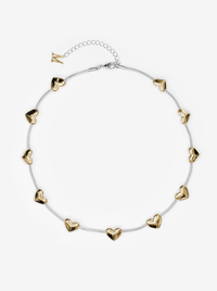 Lil heart necklace Gold-Marland Backus-APOC STORE