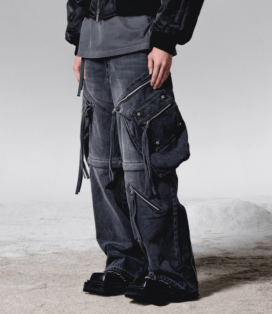 Surgery surgery cargo double jeans 