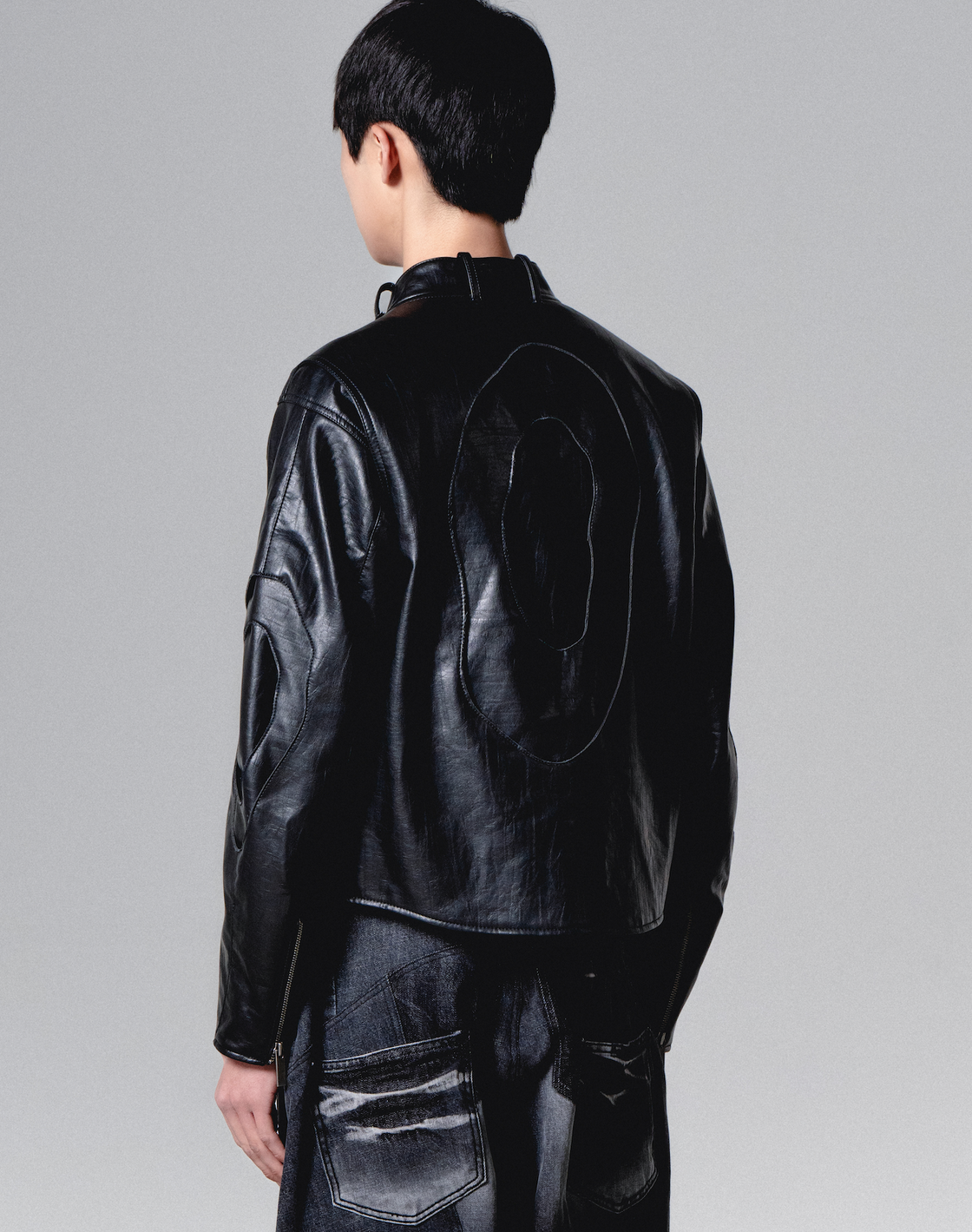 Surgery surgery stratum leather rider jacket 'black' – APOC