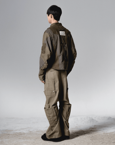 surgery reverse 4 pocket cargo pants 'khaki'-Surgery-APOC STORE
