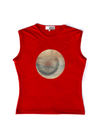 Blinking Eye Red Lenticular Tank-Leeann Huang-APOC STORE