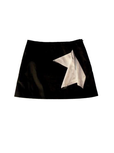 Branzino Dinner Tromp L'oeil Mini Skirt-Leeann Huang-APOC STORE