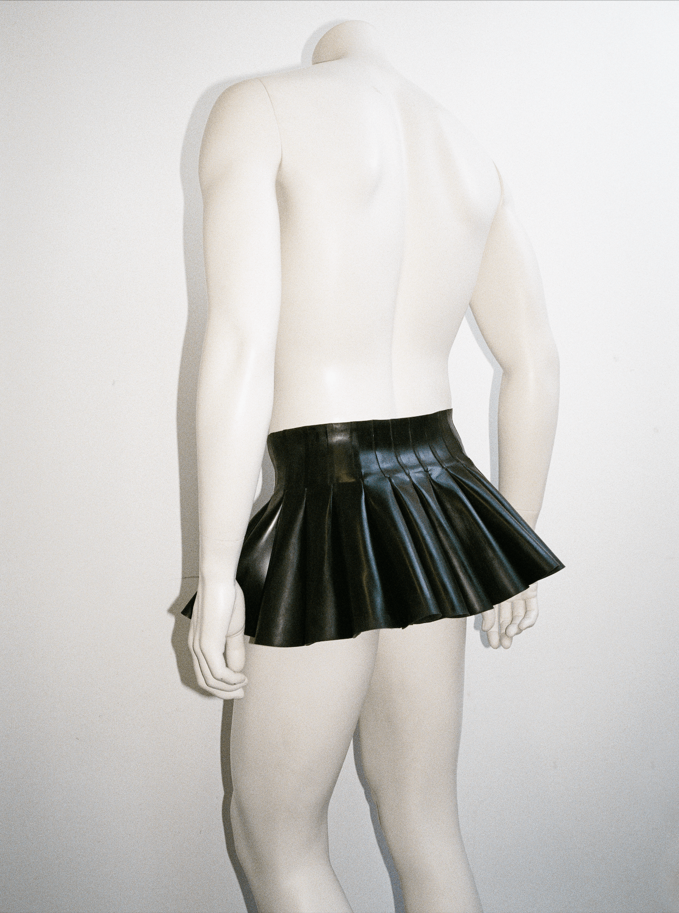 Bubble Skirt Black-Soft Skin Latex-APOC STORE