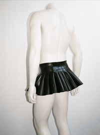 Bubble Skirt Black-Soft Skin Latex-APOC STORE