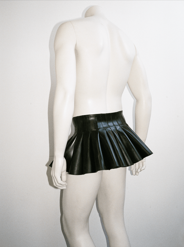 Bubble Skirt Black-Soft Skin Latex-APOC STORE