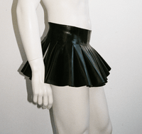 Bubble Skirt Black-Soft Skin Latex-APOC STORE