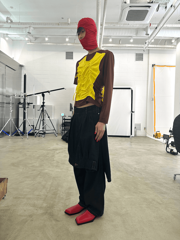 Knotted Chamwoe t-shirt-Sung Ju-APOC STORE