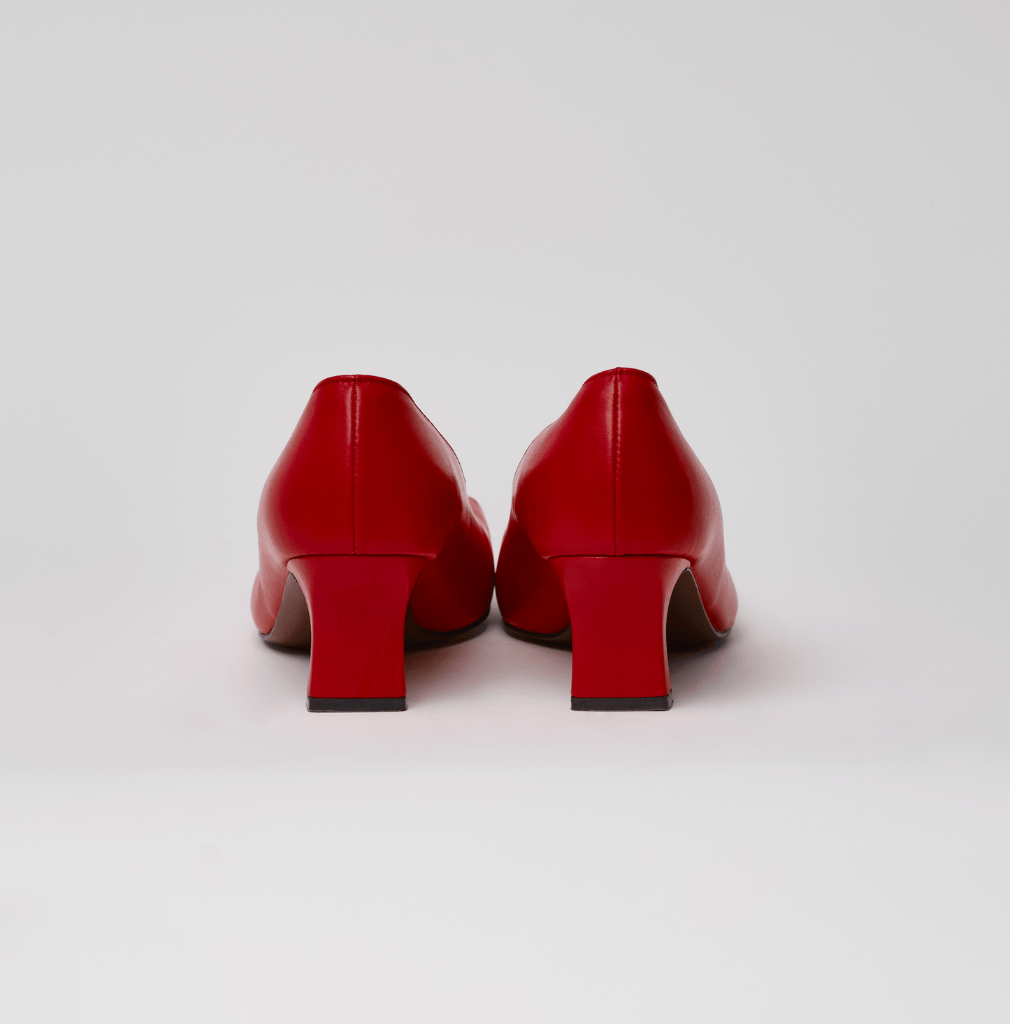 Red slashed heels-Sung Ju-APOC STORE