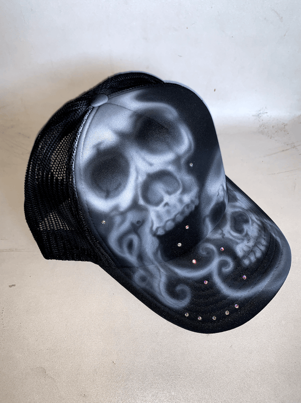 SKULL CAP TRUCKER HAT-Spacebrat-APOC STORE