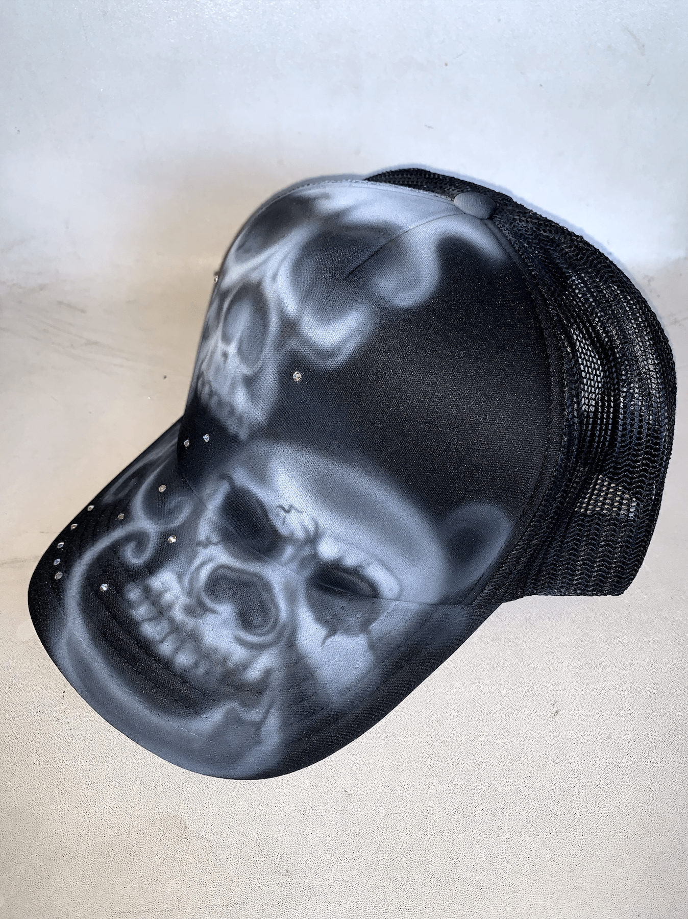 SKULL CAP TRUCKER HAT-Spacebrat-APOC STORE