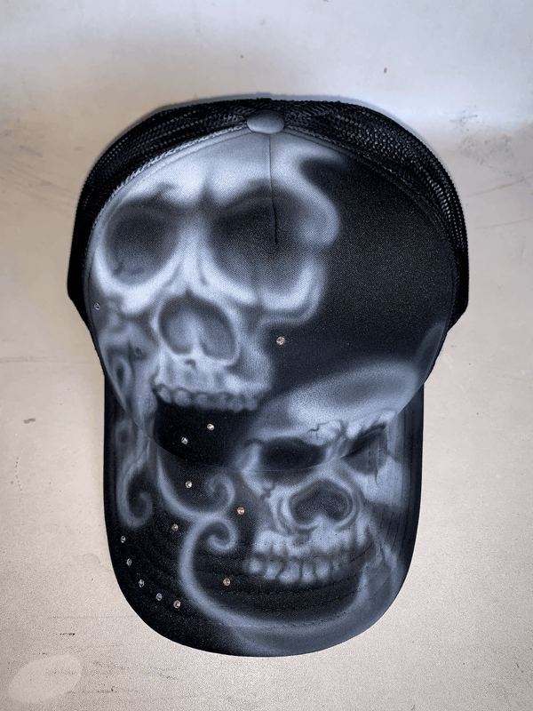 SKULL CAP TRUCKER HAT-Spacebrat-APOC STORE