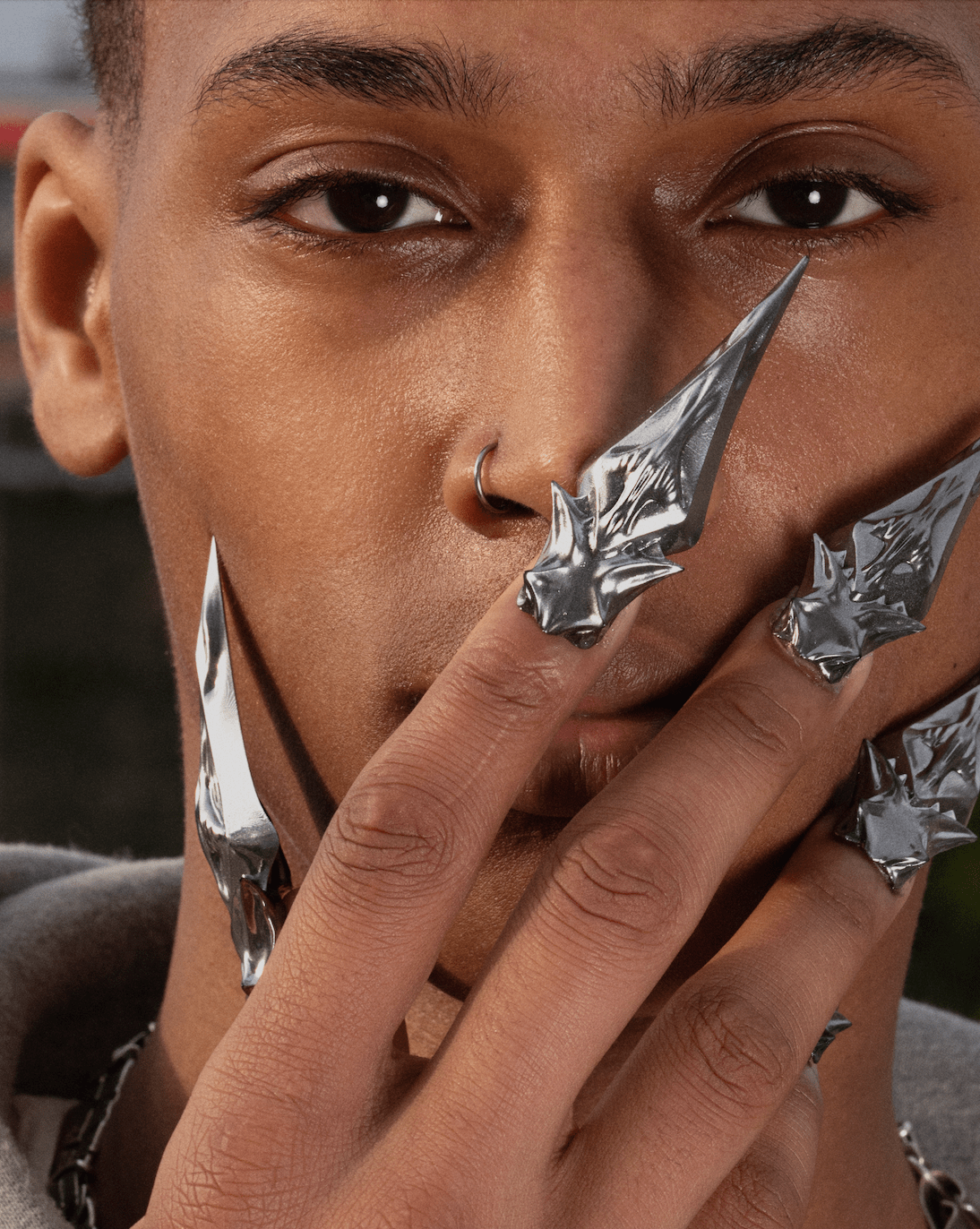 Teresa Chrome Shield-Sammy Does-APOC STORE