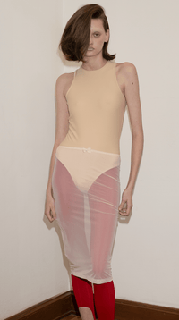 Biflex Bodysuit Peach-Nastyamasha-APOC STORE